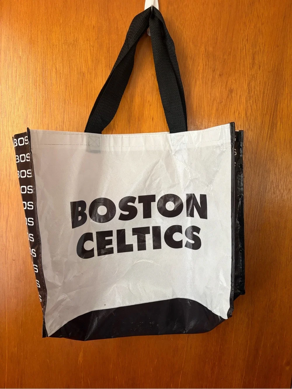 Reusable Tote Bag - Black & White